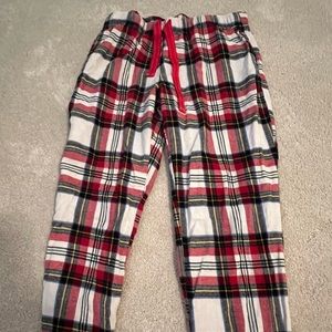 Old navy plaid pj pants